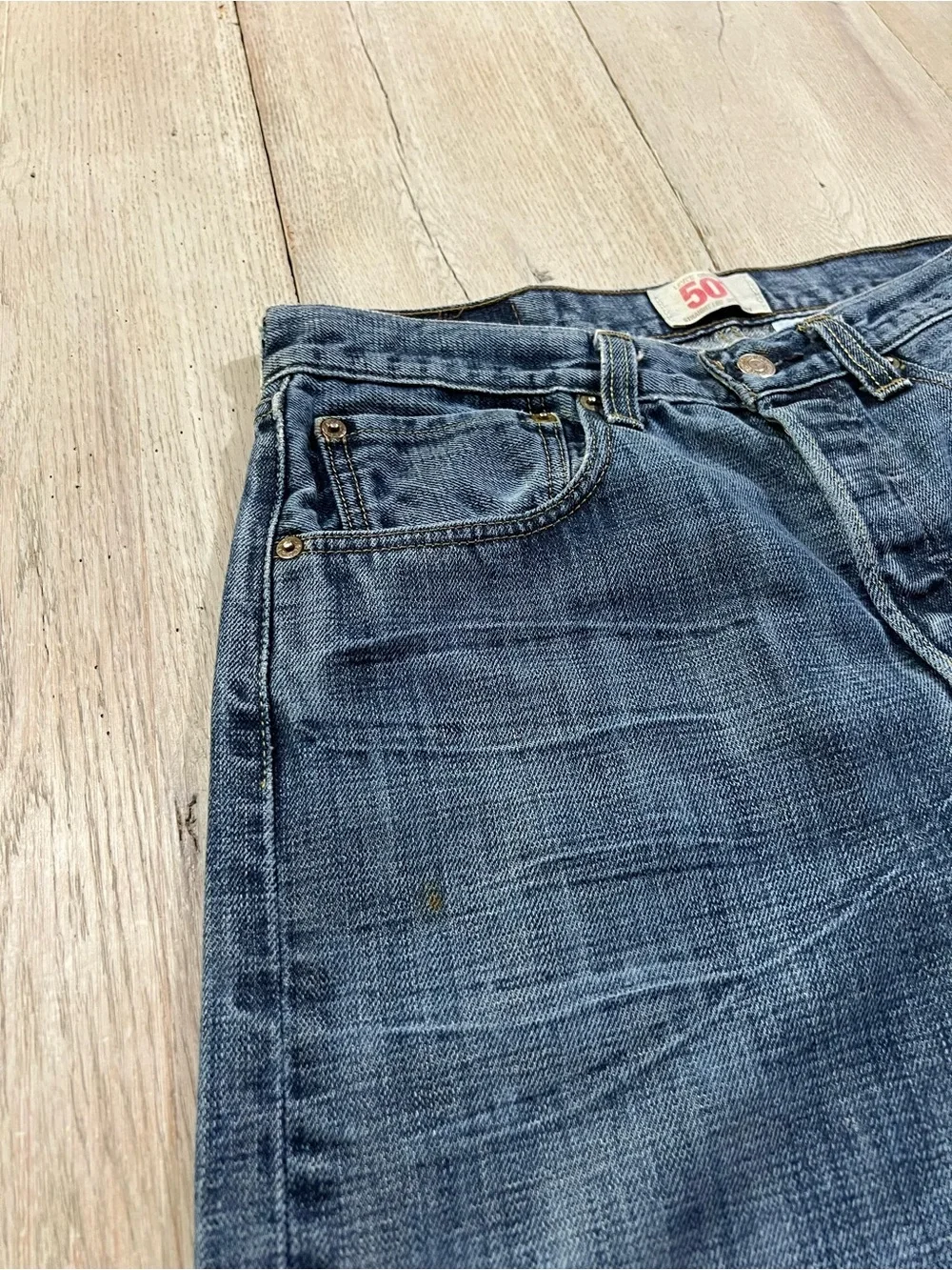 Levi’s 501 XX 2008 Straight Leg Denim Blue Jeans Size 31x34